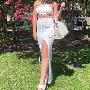 White 2 piece set